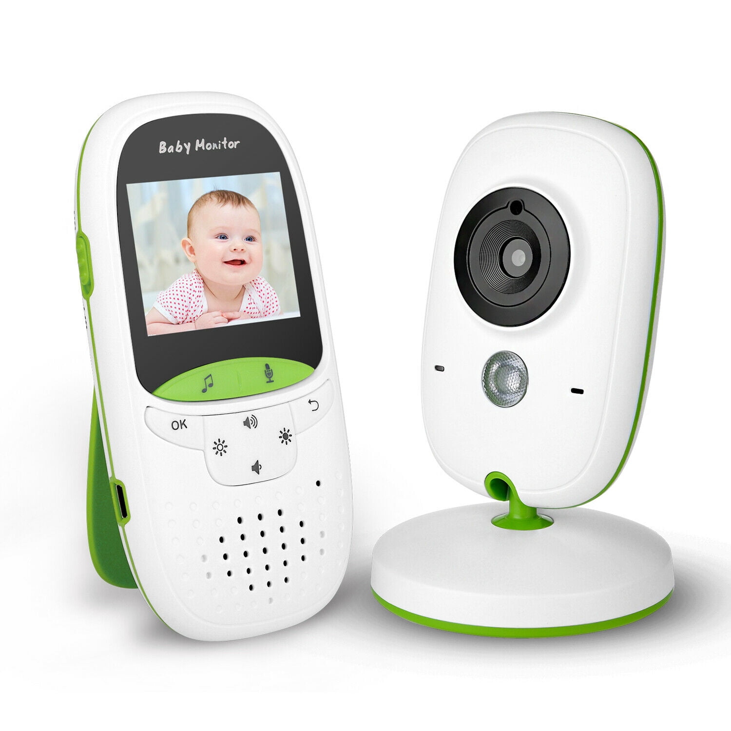 Fitnate Baby Monitor Video Baby Monitor With Camera Wireless Video 