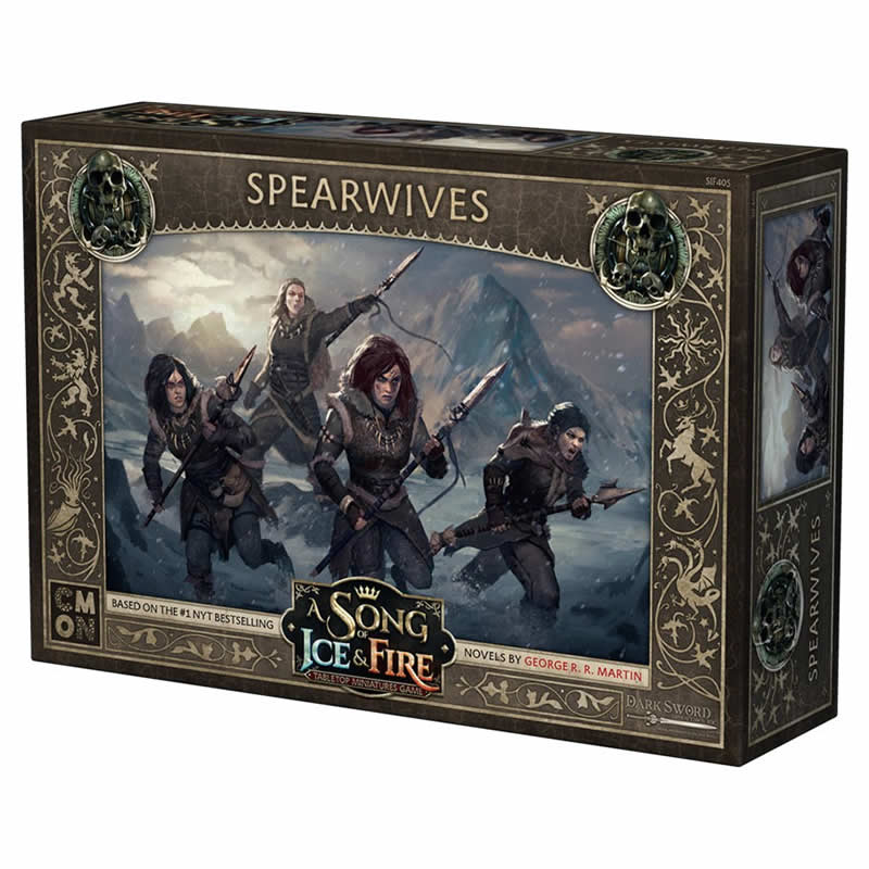 A Song of Ice and Fire: Tabletop Miniatures Game Free Folk Spearwives Unit Box, by CMON - image 3 of 7