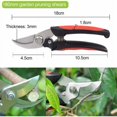 thumbnail image 2 of AquaForge Professional Garden Shears and Secateurs Set Plant Shears Sharp Rose Shears Stainless Steel PP Non-Slip Handles s 3 Piece, 2 of 3
