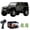 Gray, variant on C8801 RC Crawler 4WD RC Truck with 2 Batteries, 1:18 Scale Remote Control Truck, 2.4GHz Electric Vehicle with LED Light for Adults,