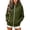 Army Green, variant on Fancifize Girls Cozy Fleece Hoodie Jacket Full Zip Long Sleeve Hooded Sweatshirt Teens Kids Fall Lightweight Tops with Pockets