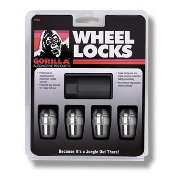 GORILLA 71601N Wheel Lock Acorn Lug Nut Lock 14 mm. X 2