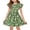 Army Green, variant on yuCgh Flutter Sleeve Easter Dress for Girls, A-Line T-Shirt Summer Party Dress, Princess Style Casual Easter Dress for Toddlers,Army Green 110