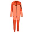 thumbnail image 2 of Men's Tracksuit Hooded Soft Jogging Sweatsuits Full-Zip Pullover Coats 2 Pieces Outfits Athletic Sports Set Sportsuits, 2 of 4