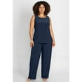 thumbnail image 4 of Catherines Women's Plus Size Cascade Embroidered 3-Piece Pant Suit, 4 of 5