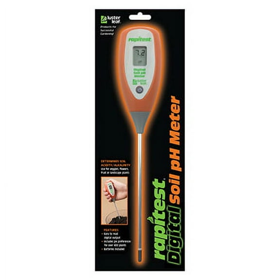 Luster Leaf 13" Economical Digital Soil Ph Meter For Soil Ph Determination Digi