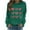 Army Green, variant on Valentines Day Shirts Women Cute Heart Print Shirts Long Sleeve Round Neck Tops Casual Pullover Sweatshirts Women Valentine Shirt