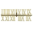 thumbnail image 5 of FRCOLOR  Clock Accessories Numbers Kit Roman Numeral Wall Mantel Living Room Faces Golden, 5 of 8