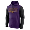 thumbnail image 2 of Men's Purple Phoenix Suns Outline Colorblock Pullover Hoodie, 2 of 3