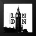 thumbnail image 2 of Navas, Emily 20x20 Black Modern Framed Museum Art Print Titled - Good Morning London, 2 of 5