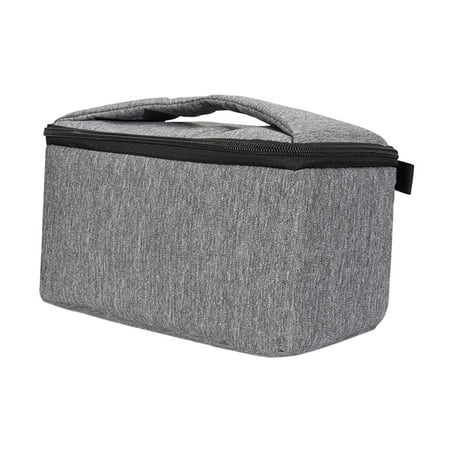Fishing Reel Case Fishing Tackle Bag Baitcasting Reel Line Hook Gear Carrying Case Fishing Reel Cover Camera Case for Raft Trolling Reel Gray