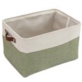 thumbnail image 1 of Bangcool Bac de Rangement Pliable Organisateur de Placard à Main Panier de Rangement avec Poignées, 1 of 10