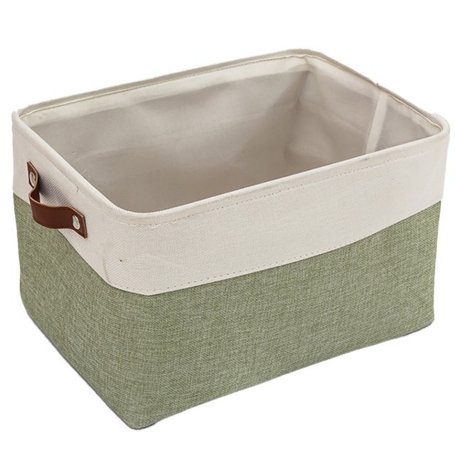 Bangcool Bac de Rangement Pliable Organisateur de Placard à Main Panier de Rangement avec Poignées