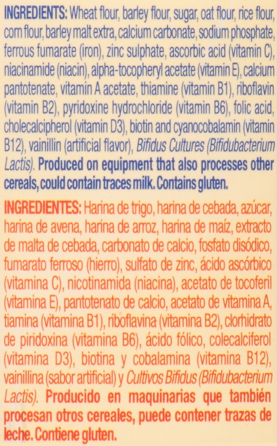nestle nestum 5 cereals infant cereal