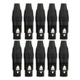 thumbnail image 1 of 10 Uds. Adaptadores de enchufe de soldadura de Cable conector hembra XLR de 3 pines para micrófono DIY, 1 of 5