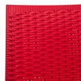 thumbnail image 5 of LeisureMod Fauteuil d'Appoint pour Salle à Manger de Patio Intérieur Extérieur en Tissage Hickory, Ensemble de 2 (Rouge), 5 of 5