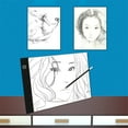 thumbnail image 4 of YAOMOBB Adjustable Brightness Light Box Ultra Thin A4 LED Light Pad Adjustable Brightness Tracing Light Box with USB Cable for Rhinestone Crafts, 4 of 6