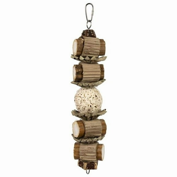 Prevue Pet Products Lumberjack Stack Naturals Bird Toy