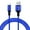 Blue, variant on SDFGTstore Charger Cord Portable Fast Charging Wire Sync Data Transfer Cable for Smartphone Tablet USB Type-C Nylon Braided Line