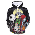 thumbnail image 3 of Sudadera con capucha de pesadilla antes de Navidad, ropa de calle de Jack Sally, Jersey Harajuku, chándal de Hip Hop, sudaderas con capucha de gran tamaño, 3 of 5