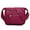 red, variant on Women's canvas bag Fashion one-shoulder messenger bag Large capacity casual canvas bag Light travel bag-black