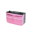 thumbnail image 6 of 1-Pack Versatile Multi-Pocket Handbag Organizer Insert for Women – Convenient Travel Purse Liner with Zipper Handles Pink TIKA, 6 of 7