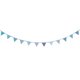 thumbnail image 2 of Halloween Pennant Banner Flag For Kids Room Decor In Blue Featuring Double-Sided Hanging Decoration 1 Set, 2 of 5