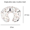 thumbnail image 2 of Funda de almohada de lactancia Hukapapa, funda de almohada elástica adecuada para madres lactantes, diseño de doble cara, oso cedro, 2 of 5