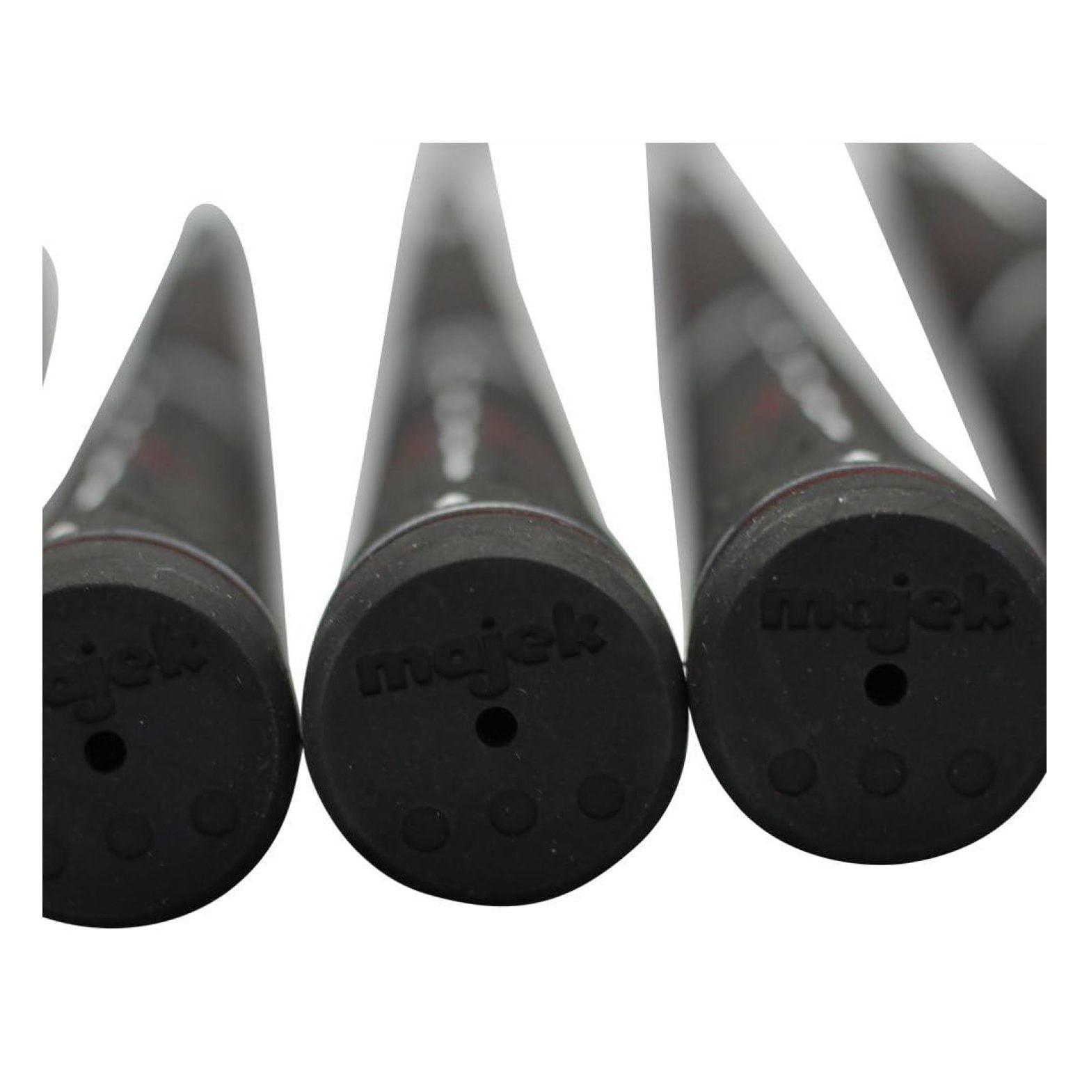 13 Majek Men's Tour Pro Black Midsize Golf Grips