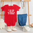 thumbnail image 3 of Think Nap You Should See Grandma Romper Boys or Girls Infant Baby Brisco Brands 24M, 3 of 6