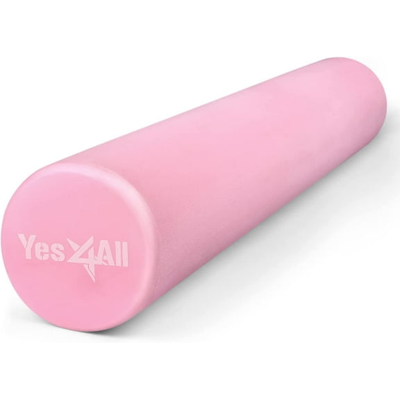 Yes4All 36inch Exercise Foam Roller EVA Pink