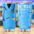 thumbnail image 2 of School Nurse Coffee Tumblers Nurse Practitioner Appreciation Insulated Mug Cup Work Mugs Funny 20 Oz Travel Stainless Steel Tumbler Gifts For Women Christmas Birthday, 2 of 6