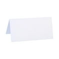 thumbnail image 1 of Unique Bargains Cartes de Table, Lot de 50 Cartes Pliables, Blanches, 1 of 5