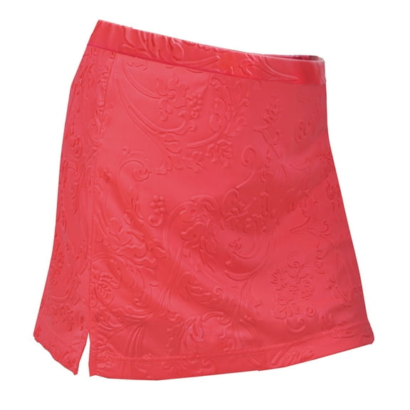 Monterey Club Women's 3D Floral Emboss Texture Knit Skirt #2896