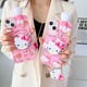 thumbnail image 4 of Funda de teléfono con cuerda de soporte para Samsung Galaxy S7 Edge, S8, S9, S10, S20, S21, S22, S23 Plus, Ultra, S21FE, Note 9, 10, 20, Hello Kitty, 4 of 5