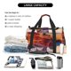 thumbnail image 5 of Balery Cultural Silhouette Journey Bolsa de Gimnasio para Mujeres, Bolsa de Viaje con Bolsillo Húmedo, Bolsa de Fin de Semana para Mujeres, Bolsa de Viaje Resistente al Agua, 5 of 7