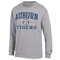 thumbnail image 2 of Men's Champion Gray Auburn Tigers Team Long Sleeve T-Shirt, 2 of 3