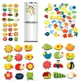 thumbnail image 3 of Faithtur 12Pcs/Set Wooden Cartoon Fridge Magnets Household Cute Animal Fridge Stickers, 3 of 6