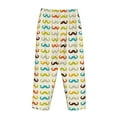 thumbnail image 5 of Daiia Colorful Mustache Women's Sleep Pant with Pockets and Drawstring,Pajama Pants-XX-Large, 5 of 9
