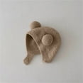 thumbnail image 3 of Cute Knitted Boys Girls Christmas Beanie Warm Earflap Winter Hat Infant Toddler Baby Beanie 0-2Y, 3 of 3