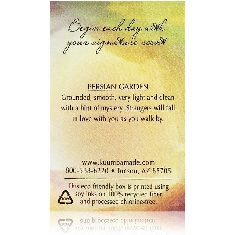 Kuumba Made, Persian Garden Fragrance Oil 1/8oz and 1/2oz sizes one for the  house and one for on the go