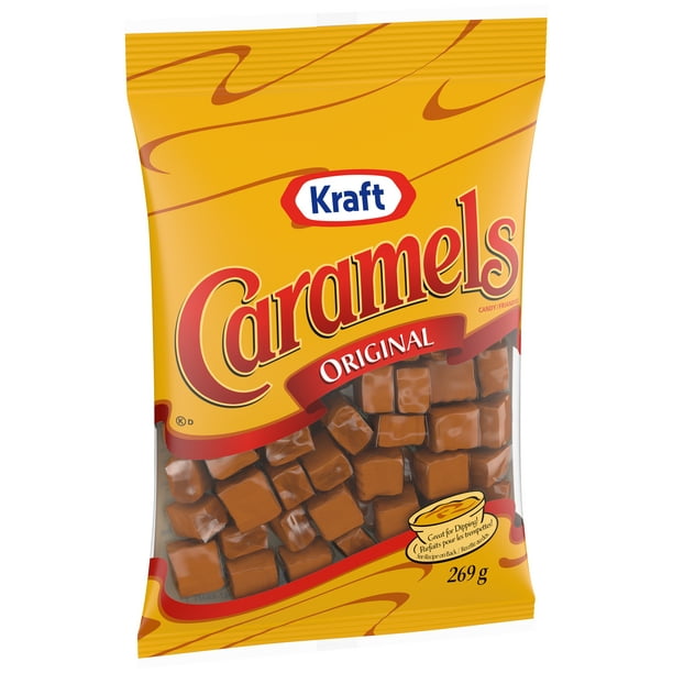Bonbons au caramel Kraft emballés individuellement 269g