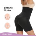thumbnail image 4 of SHAPERIN Women Waist Trainer Shapewear Tummy Control Body Shaper Shorts Hi-Waist Butt Lifter Thigh Slimmer, 4 of 5