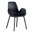 thumbnail image 1 of SILLA EVA NEGRA PVC, 1 of 5
