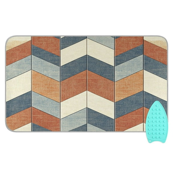 Abstract Patterns Portable Ironing Mat, Heat-Resistant, Dual-Sided, Foldable for Easy Storage