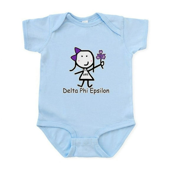 CafePress - Greek Lizzy Delta Phi Epsilon Infant Bodysuit - Baby Light Bodysuit, Size Newborn - 24 Months