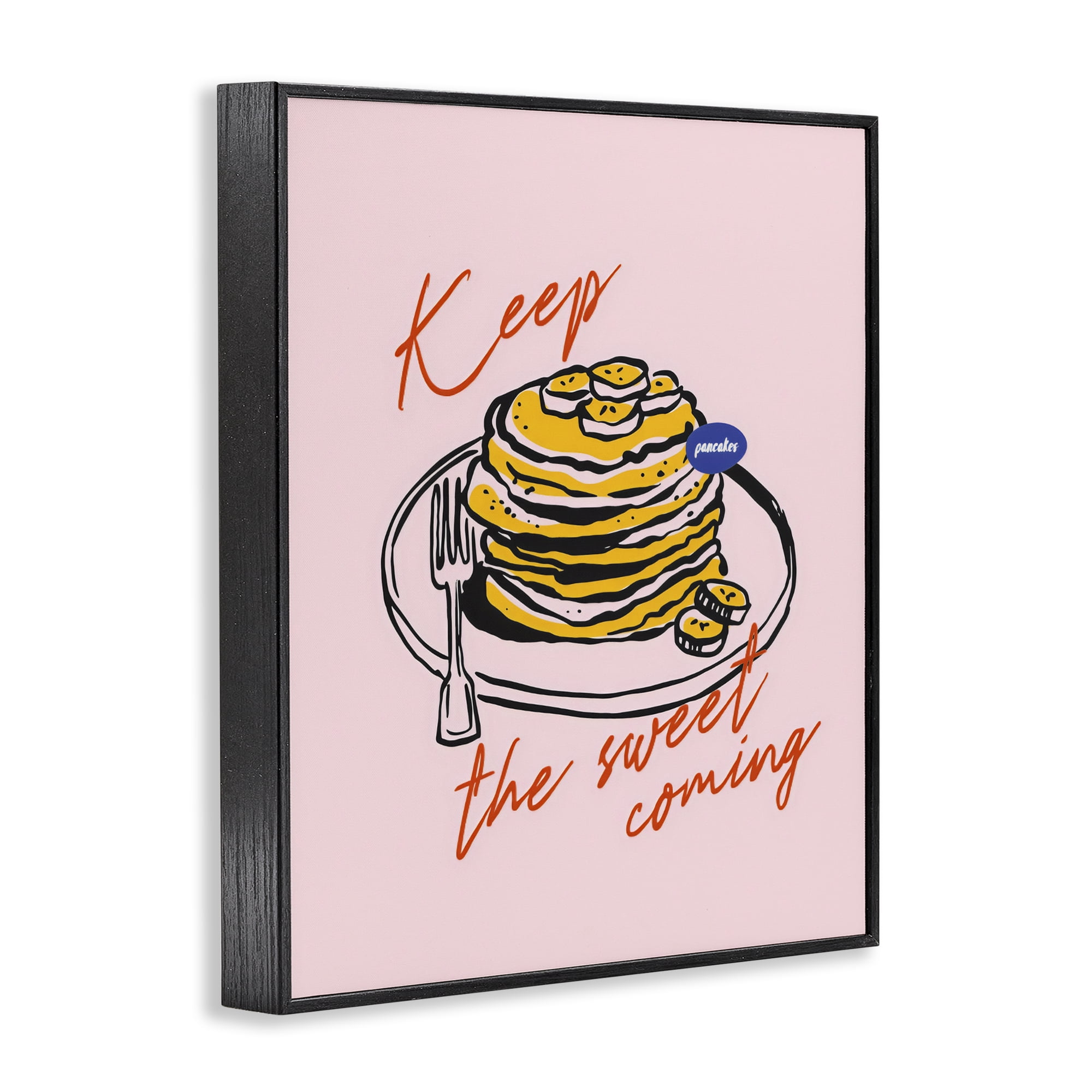 Stupell Industries Keep The Sweet Coming Black Framed Giclee Art, design by The Prints Vibe