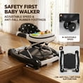 thumbnail image 6 of suihuooo 5 in 1 Baby Walker With Music and Bouncer for Boy Girls 6-18 Months,Black Star, 6 of 8