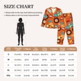 thumbnail image 4 of Lsque Monster Truck Pattern Long Sleeve Pajama Set for Women - Soft 2-Piece Sleepwear and Loungewear Set with Pockets, Comfy Nightwear-XX-Large, 4 of 7