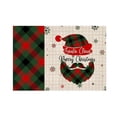 thumbnail image 1 of Clearance! Christmas Cartoon Printed Rectangular Dining Mat Water Cup Mat Cute Dining Mat Suitable For Placing Plates, 1 of 3